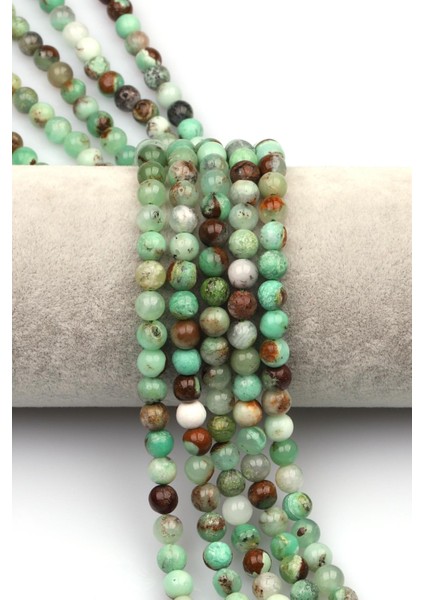 Krizokol Doğaltaş ( Ab Kalite ) Dizi 6 mm Küre Kesim