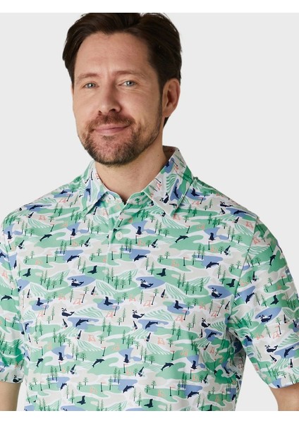 Emea Ss All Over Abstract Erkek Tshirt indirimleri