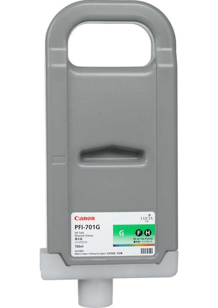 ® Canon PFI-701 G (Green) Yeşil Orijinal Mürekkep Kartuş 700 Ml. (0907B001)