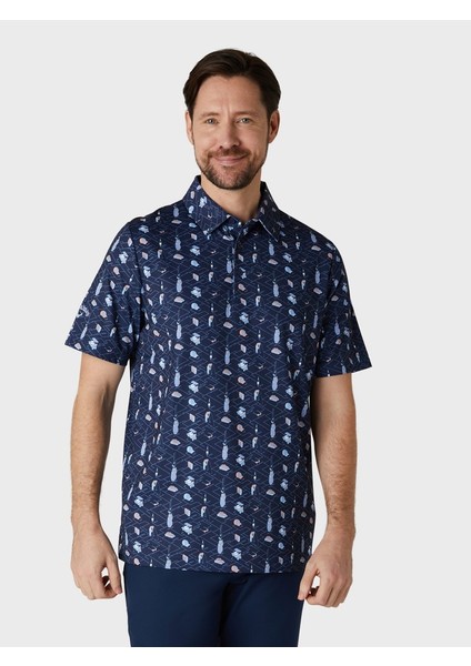 Emea Ss All Over Essential Erkek Tshirt