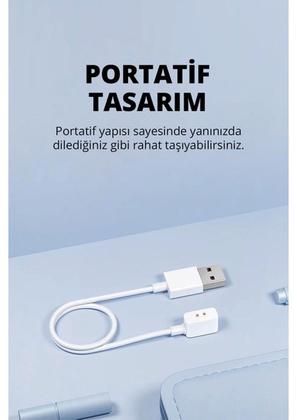 Xiaomi Redmi Watch 3/3 Active Uyumlu Şarj Cihazı Aleti Kablosu Hızlı Şarj indirimleri