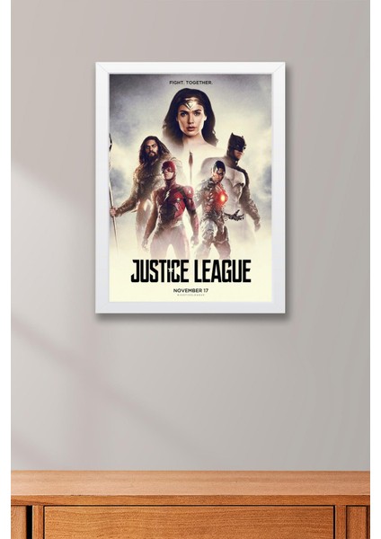 Adalet Birliği Çerçeveli Tablo - Dc Justice League Poster Tablo fiyatları
