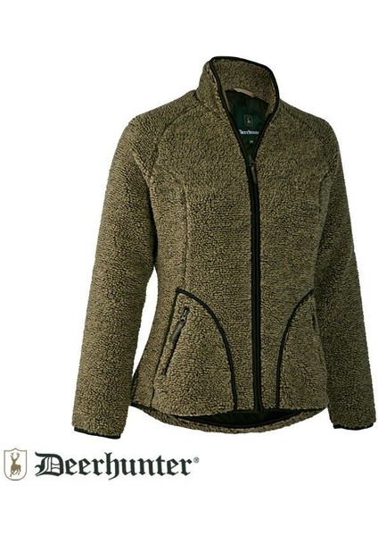 Deerhunter Lady Geneva Fiber Yeşil Yünlü Mont 40