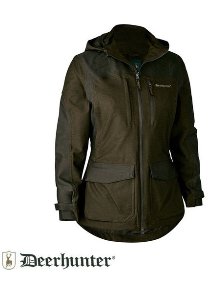 Deerhunter Chasse Yeşil Uzun Kadın Mont 42