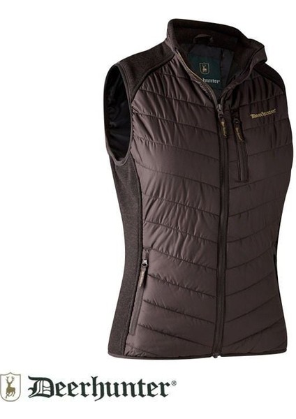 Deerhunter Lady Caroline Kahve Kadın Yelek 38