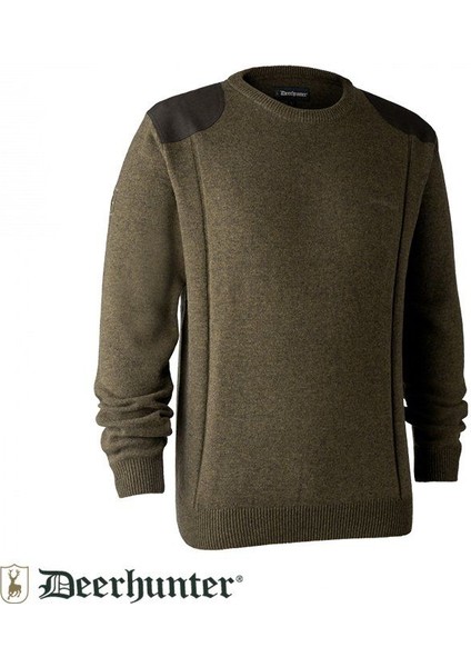 Deerhunter Sheffield Knit Yeşil Kazak L