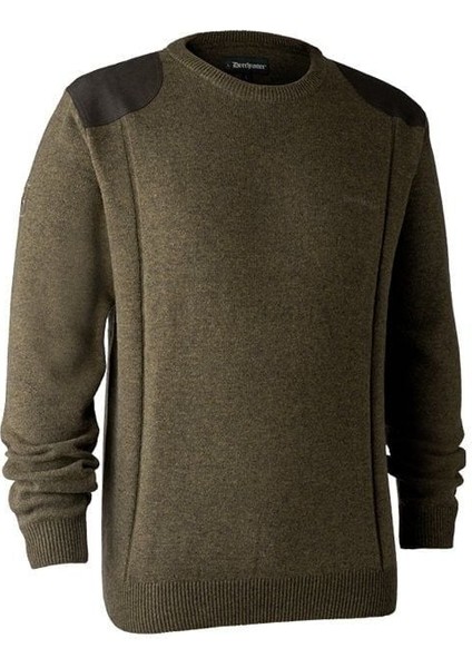 Deerhunter Sheffield Knit Yeşil Kazak L indirimleri