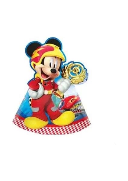 Mickey Parti Şapkası 6 Adet