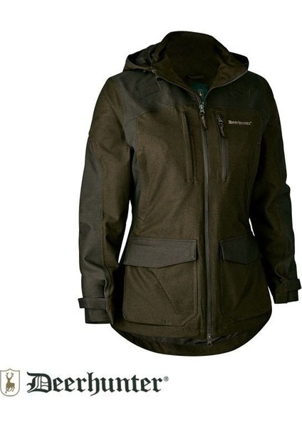 Deerhunter Chasse Yeşil Uzun Kadın Mont 36
