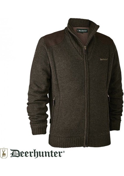 Deerhunter Carlisle Knit Kahverengi Hırka - 2xl