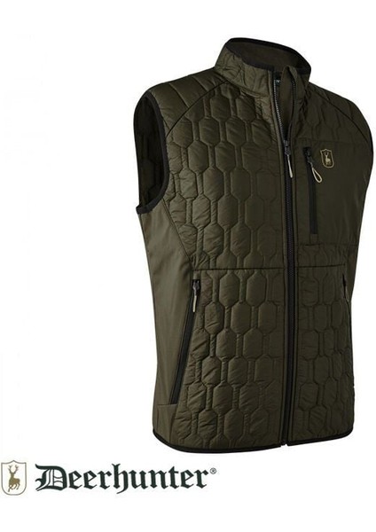 Deerhunter Mossdale Kapitone Yeşil Yelek M