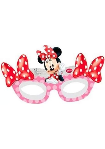 Minnie Mouse Kırmızı 6 Lı Maske