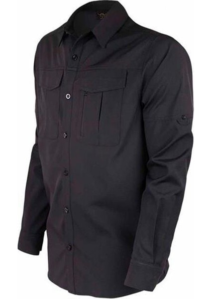 Vav Uzun Kol Gömlek Tacflex-02 Siyah Xxl fırsatları