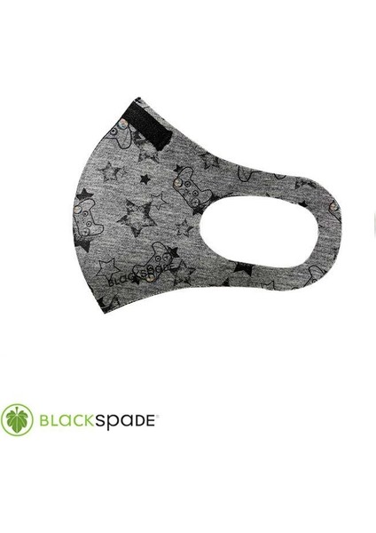 Blackspade Çocuk Koruyucu Maske Oyun Baskı S1