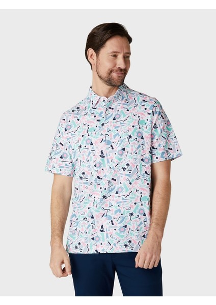 Emea Ss Florida Abstract Erkek Tshirt