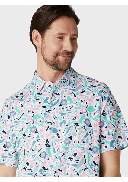 Emea Ss Florida Abstract Erkek Tshirt indirimleri