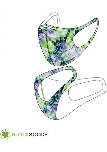Blackspade Çocuk Koruyucu Maske Renkli Desen S2 indirimleri
