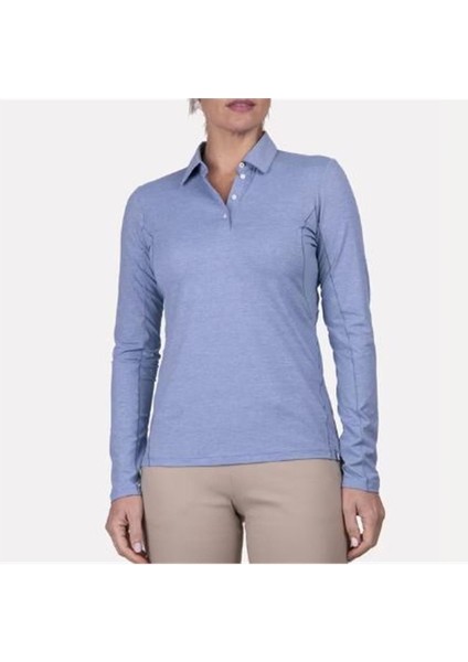 Elena Cooling Polo L/s Kadın Polo Tshirt
