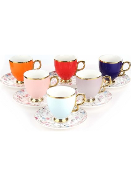 Flower Kahve Fincan Takımı SPR-0361