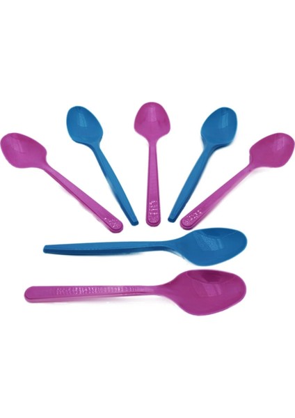 Plastik Renkli Kaşık 10' Lu fiyatları