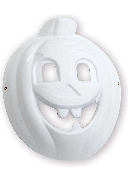 Puti Karton Maske Balkabağı 5145