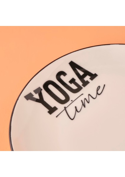 Yoga Time Stoneware 4'Lü Pasta Tabağı Seti Siyah (20 Cm) fiyatları