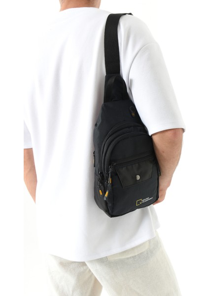 M 1034 Mega Bag Unisex Göğüs Çapraz Çanta, Body Bag