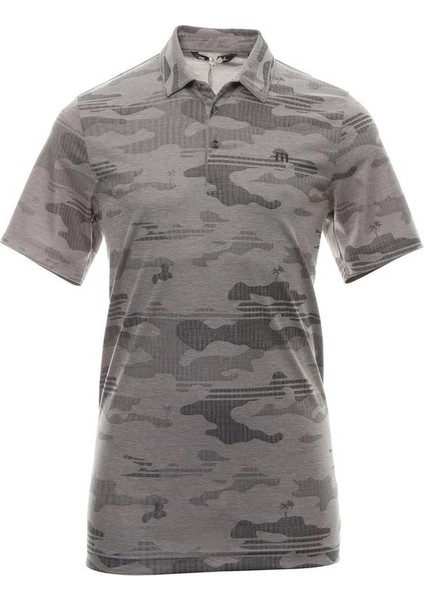 Beachside Stealth Erkek Baskılı Polo Tshirt
