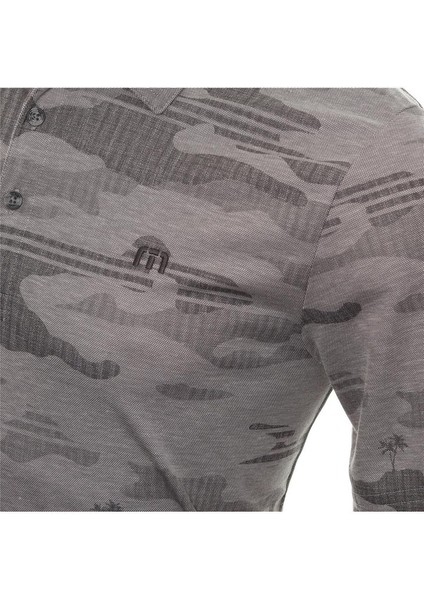 Beachside Stealth Erkek Baskılı Polo Tshirt