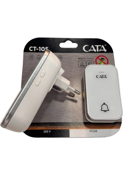 Uzaktan Kumandali Zil CT-105 220V Beyaz fiyatları