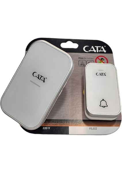 Uzaktan Kumandali Zil CT-105 220V Beyaz fırsatları
