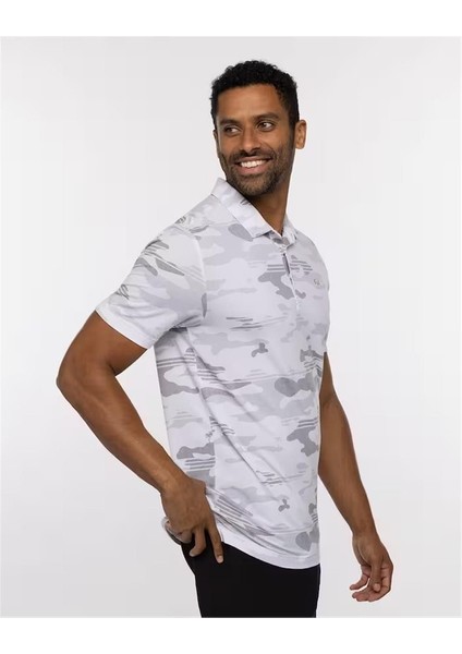 Beachside Stealth Erkek Baskılı Polo Tshirt