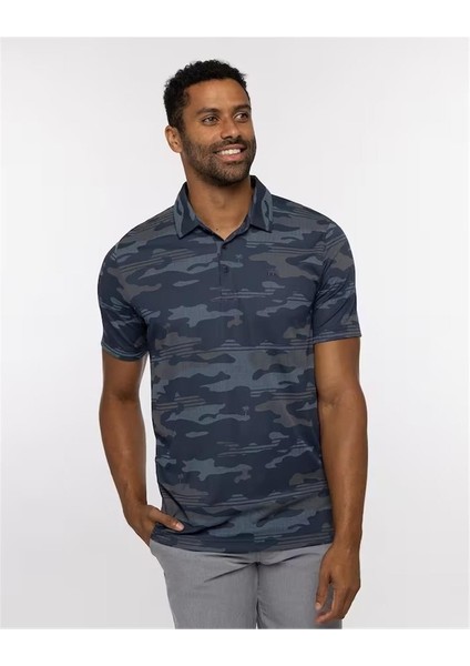 Beachside Stealth Erkek Baskılı Polo Tshirt