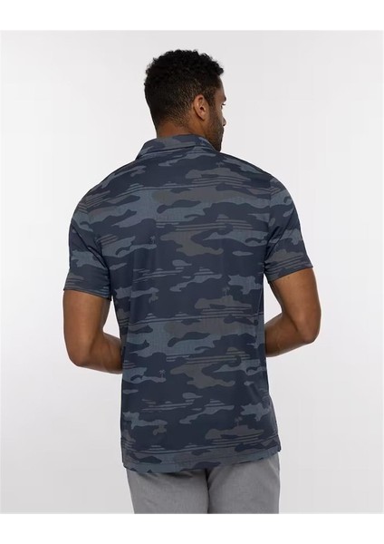 Beachside Stealth Erkek Baskılı Polo Tshirt