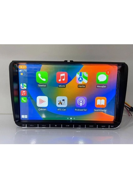 Volkswagen 9' Pro Seri Forx Multimedya 4 Ram 64 Hafıza Carplay Android Auto Navigasyon Gerigörüşhediye fiyatları