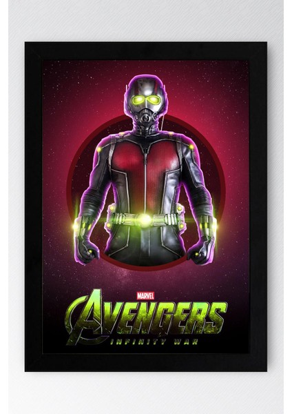 Ant Man Çerçeveli Tablo - Avengers Marvel Poster Tablo