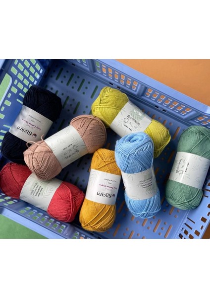 Kırmızı 1099 Baby Cotton Elegant Örgü Ipi Amigurumi Ipi Punch Örgü Ipi Oeko-Tex Startdart 100gr