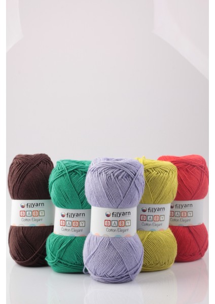 Kırmızı 1099 Baby Cotton Elegant Örgü Ipi Amigurumi Ipi Punch Örgü Ipi Oeko-Tex Startdart 100gr