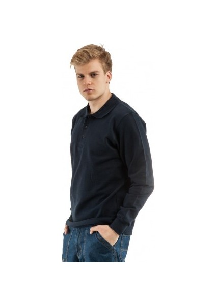 Polo Yaka Sweatshırt