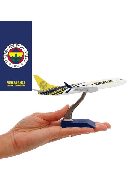 Boeing 737-800 1/250 Ölçek Fenerbahçe Lisanslı Maket Uçak (UCK0198)