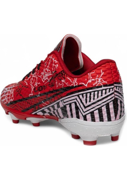 Celira Lio Kırmızı Siyah Krampon Erkek Futbol Ayakkabısı modelleri