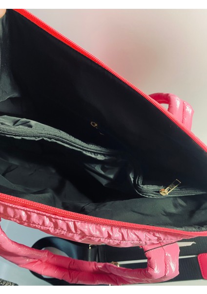 Metalik Pembe Kol ve Omuz Çantası 45X35 fırsatları