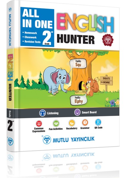 Mutlu Yayıncılık English Hunter 2 (Konu Anlatımlı Ingilizce Avcısı)