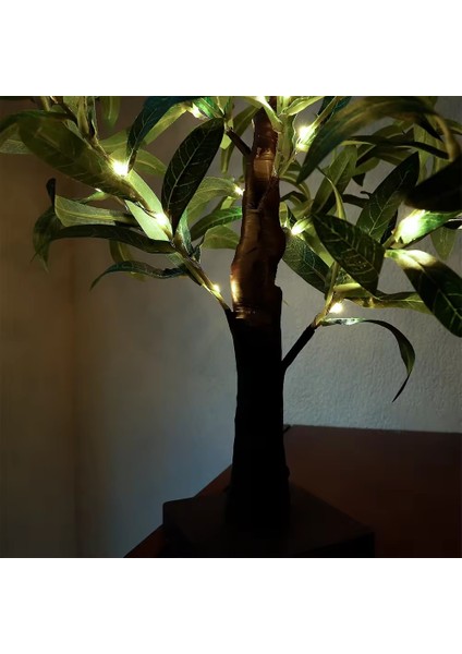 Olive Leaf Lights Zeytin Ağacı Masa Üstü LED Aydınlatma