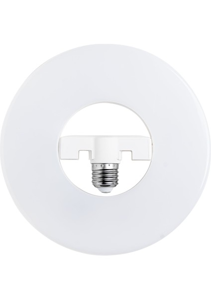 40W Ufo Led Ampul,Hareketli Orta Kısım,6500K Beyaz Işık,E27