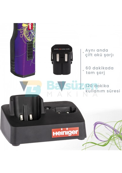 Saphir Style Evcil Hayvan Kırkma Makinesi İki Akülü