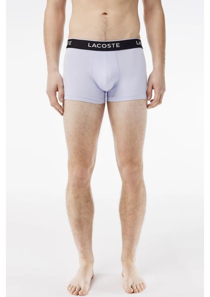 Cotton Stretch Ultra Comfortable Trunk Erkek 3 Lü Boxer Lila Pembe Yeşil fiyatları