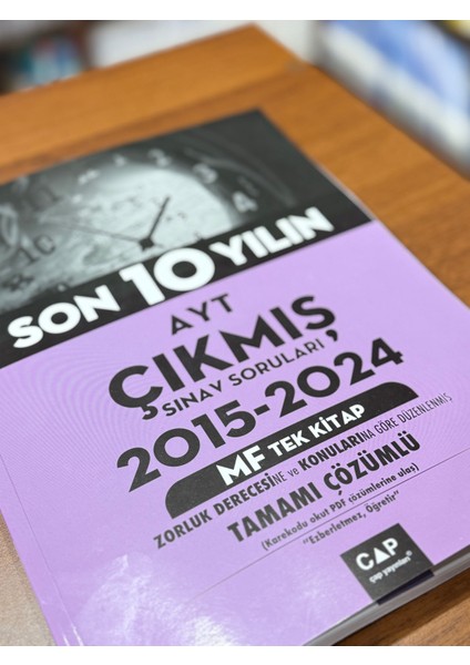 AYT Son 10 Yıl Çıkmış Sorular 2015 - 2024