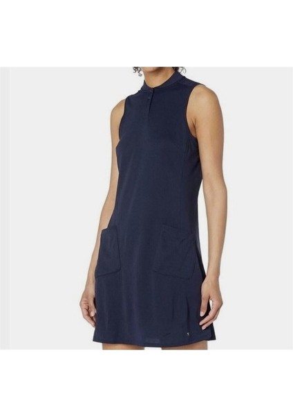 Farley Dress Kadın Tshirt L Navy Blazer
