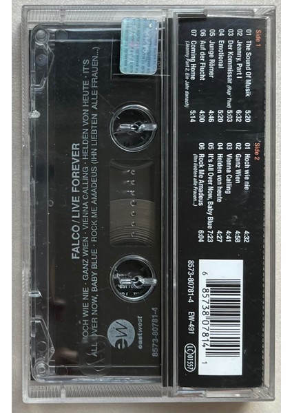Falco Live Forever Kaset